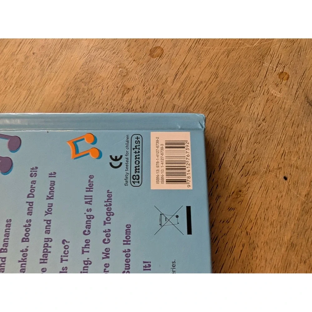 Dora the Explorer Music to Go Play-a-Song Book with Digital Music Player